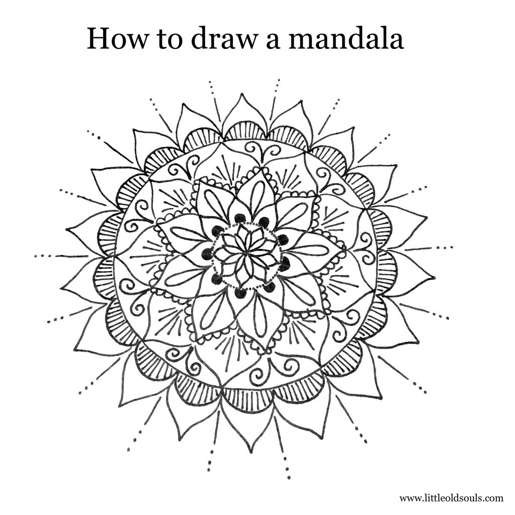 Download How to draw a mandala